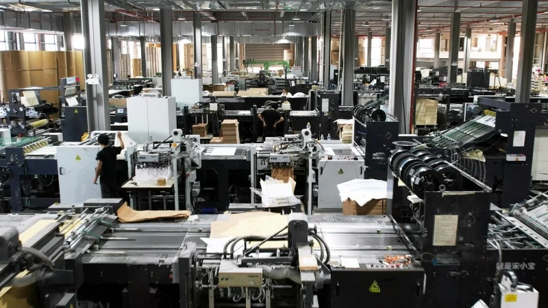 JOYPAPER stationery production and inspection area